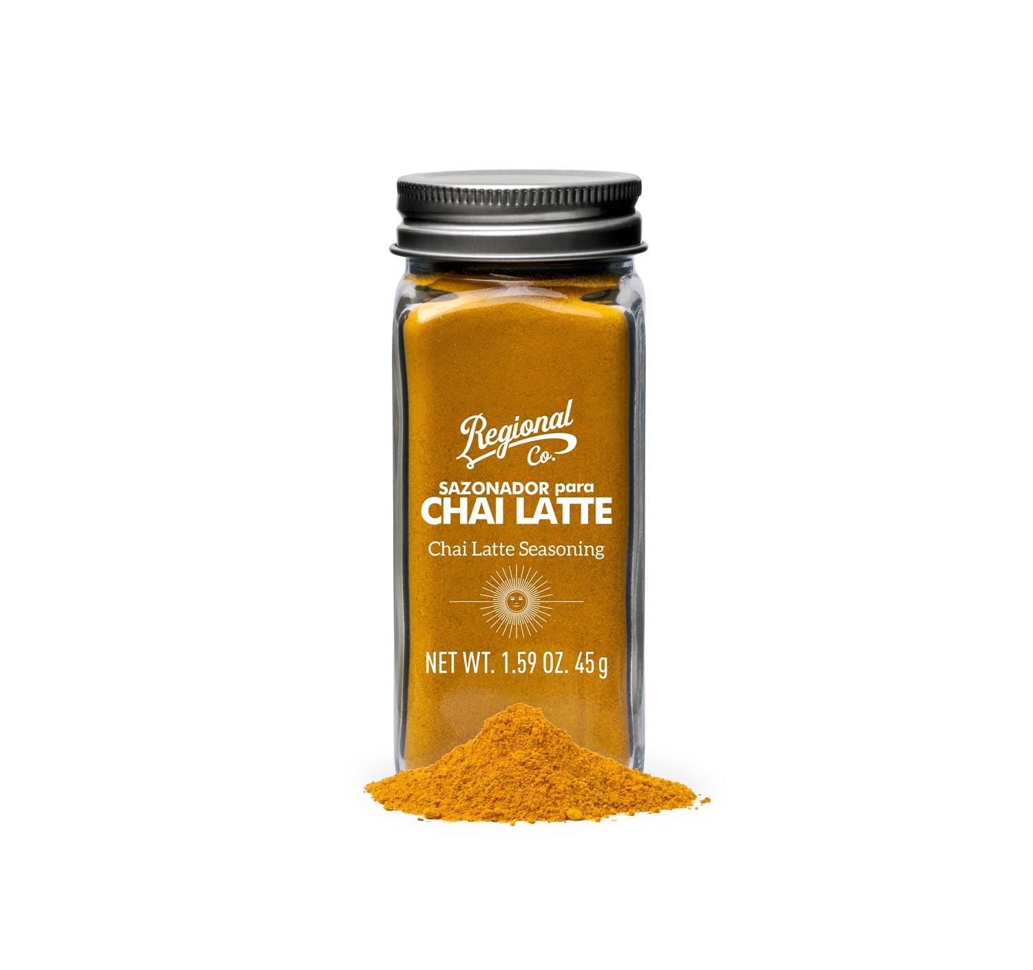 Chai Latte En Tarro De Cristal 45g