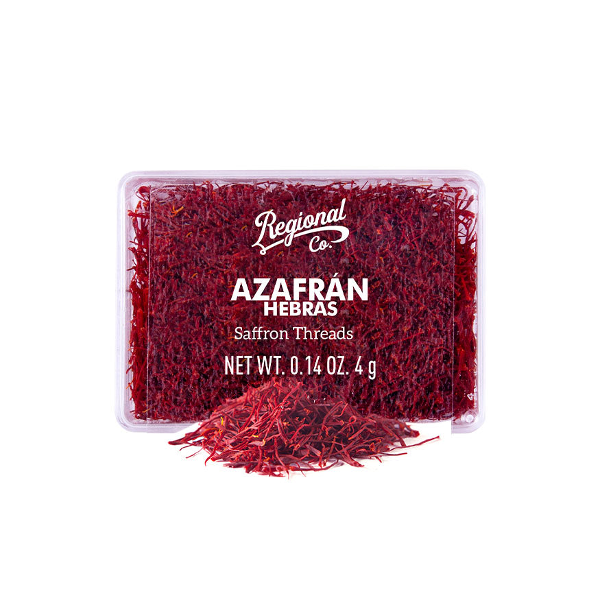 Azafran Hebra En Caja De Plástico 4g