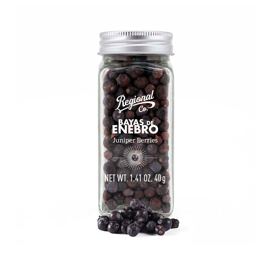 Juniper Berries in Glass Jar 40g