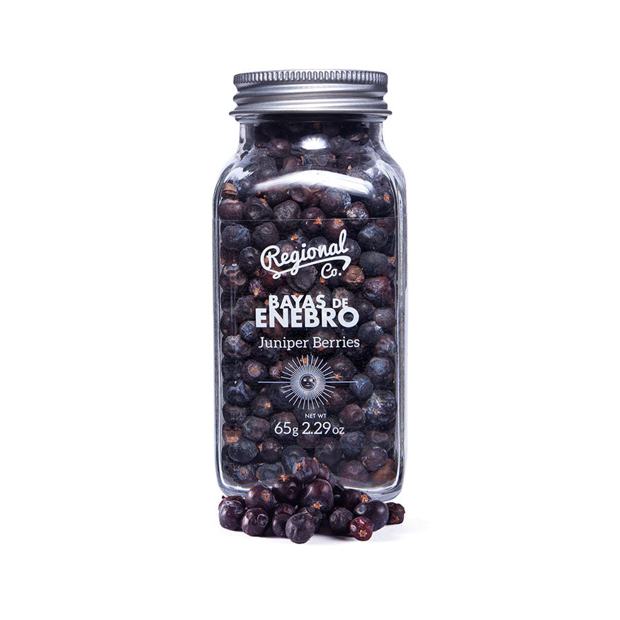 Juniper Berries in Glass Jar 65g