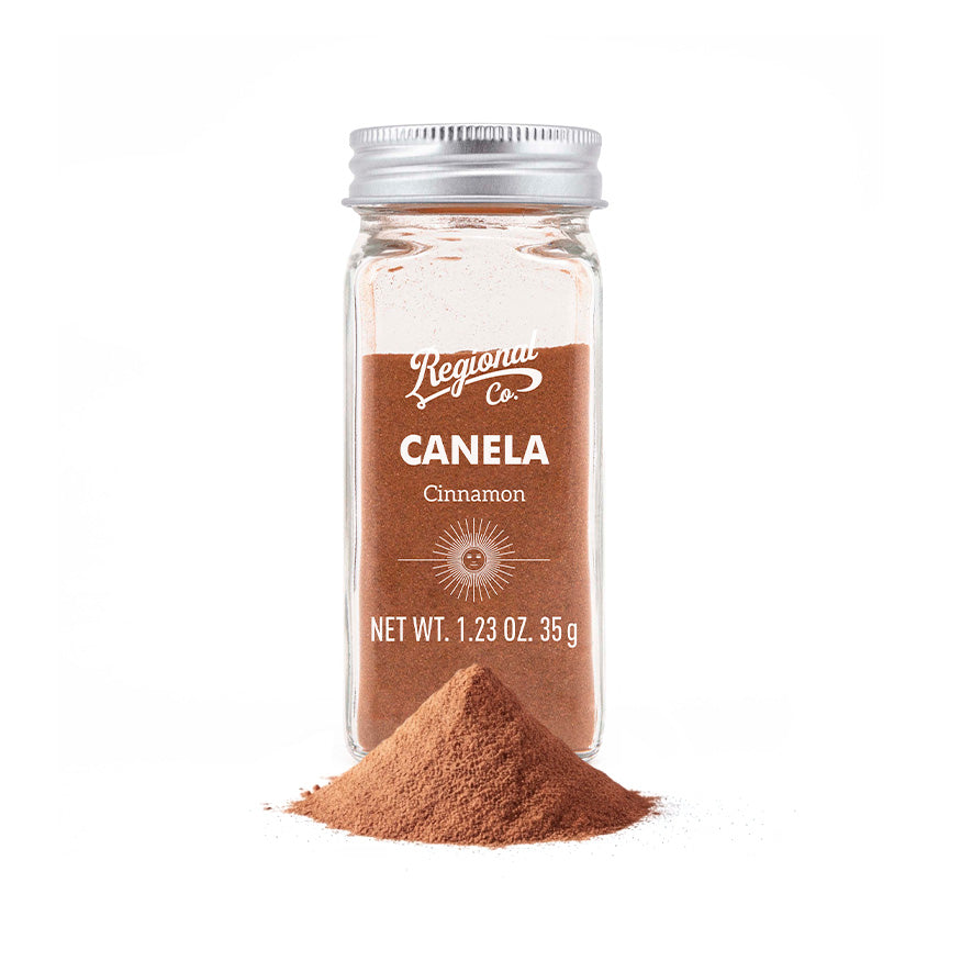 Canela Molida De Ceylan En Tarro De Cristal 35g