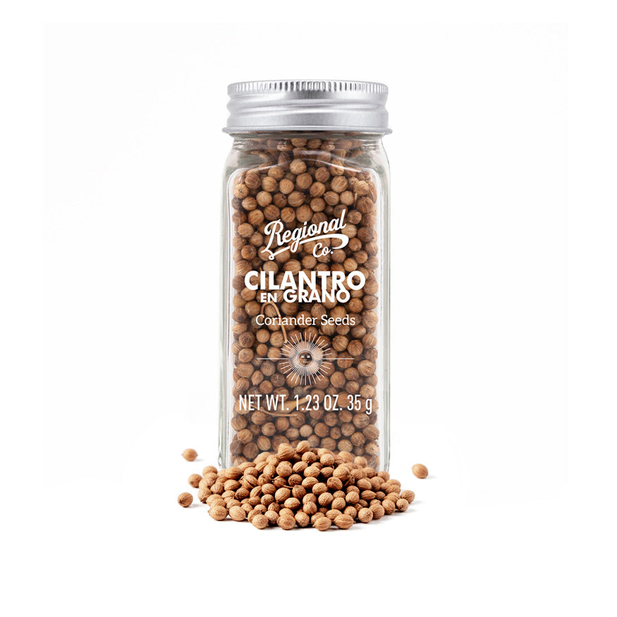 Cilantro En Grano En Tarro De Cristal 35g