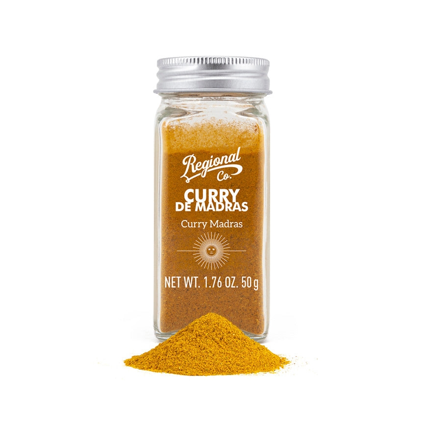Madras Curry in a Glass Jar 50g
