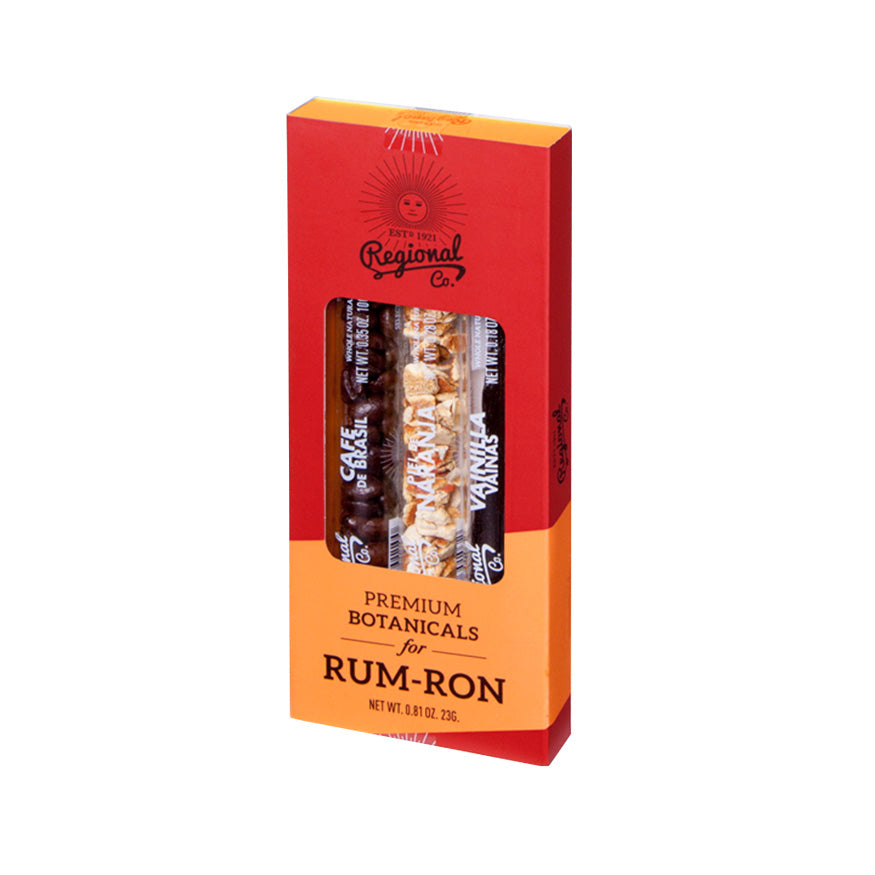 3 Tubos Botanicos Premium Para Ron En Gift Pack 23g