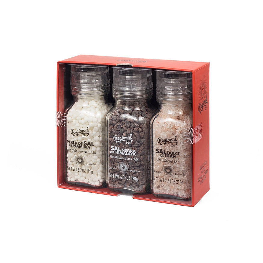 3 Molinillos De Sales Del Mundo 2 En Gift Pack 0,580kg