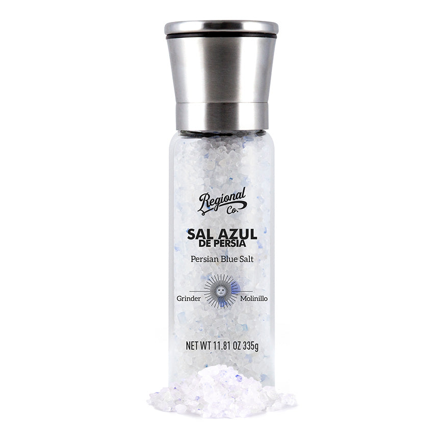Persian Blue Salt in Deluxe Grinder 335g