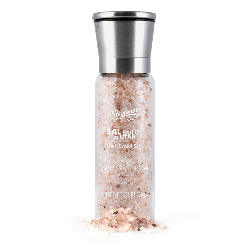 Utah Sweet Salt in Deluxe Grinder 335g