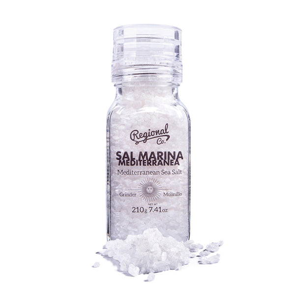 Mediterranean Sea Salt Grinder 210g