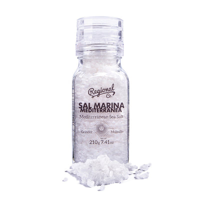 Mediterranean Sea Salt Grinder 210g