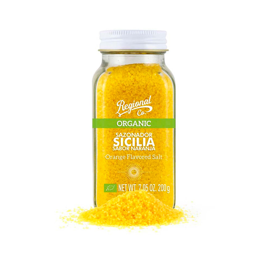 Sicilia Orange Flavor Seasoning in Glass Jar 200g