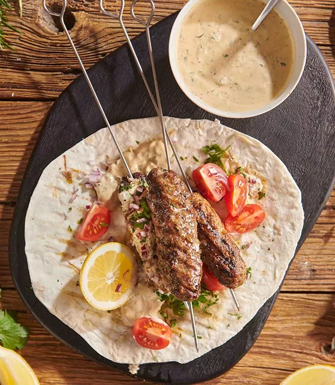 Lamb kebabs